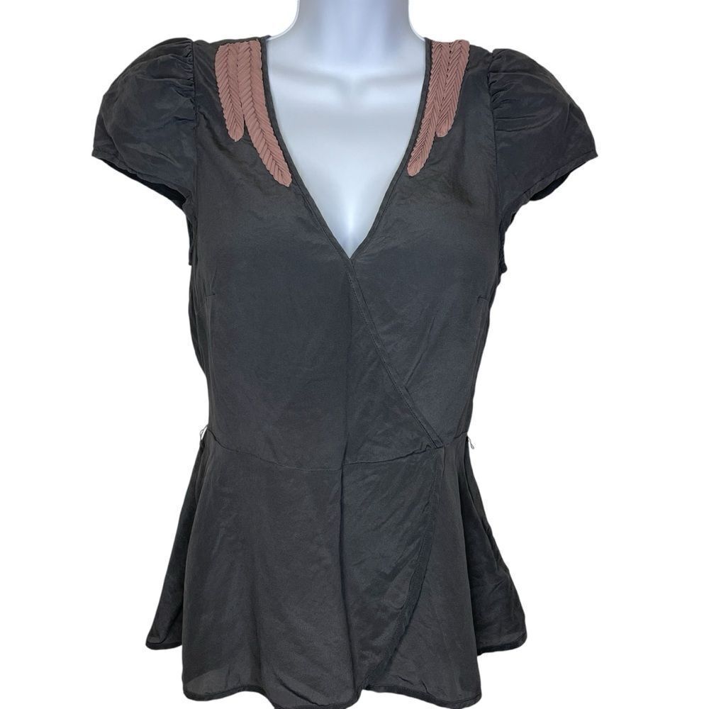 Florets by Anthropologie BLUSHING AVIAN BLOUSE seen on Alice Cullen Twilight 0